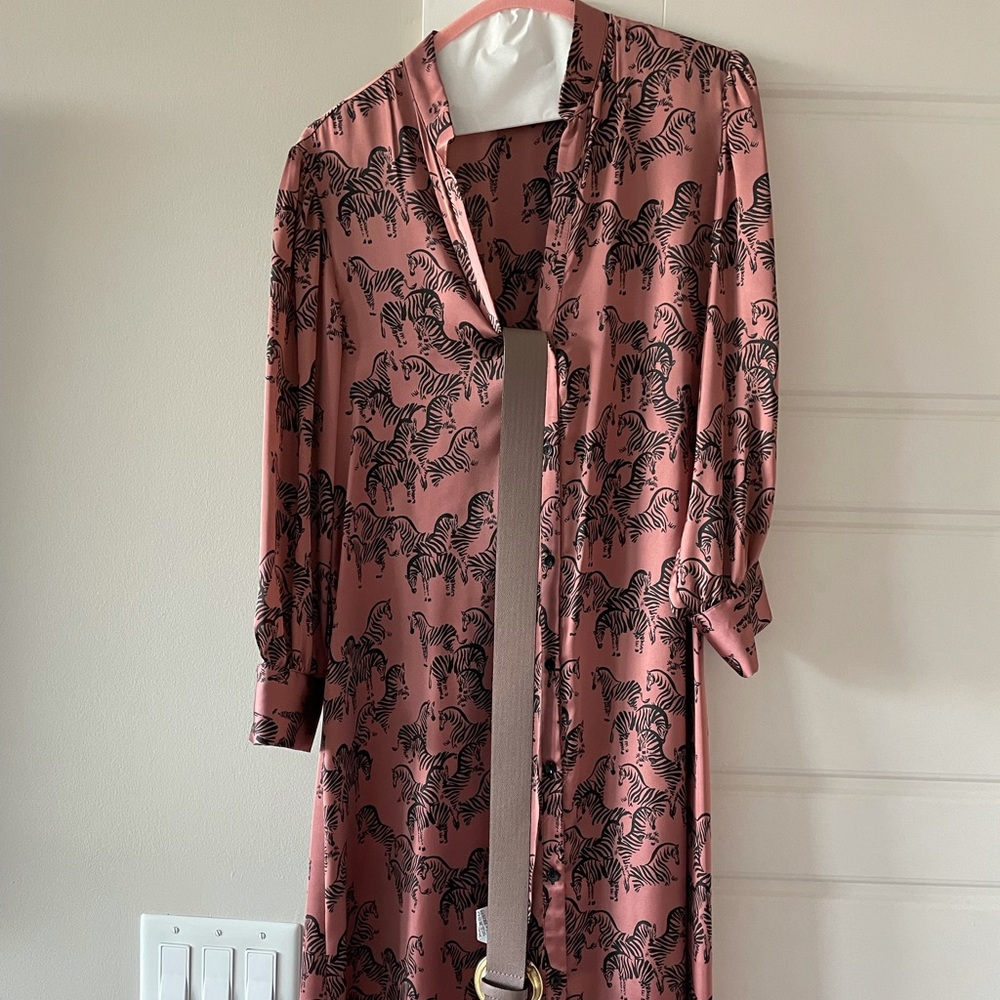 Animal print dress